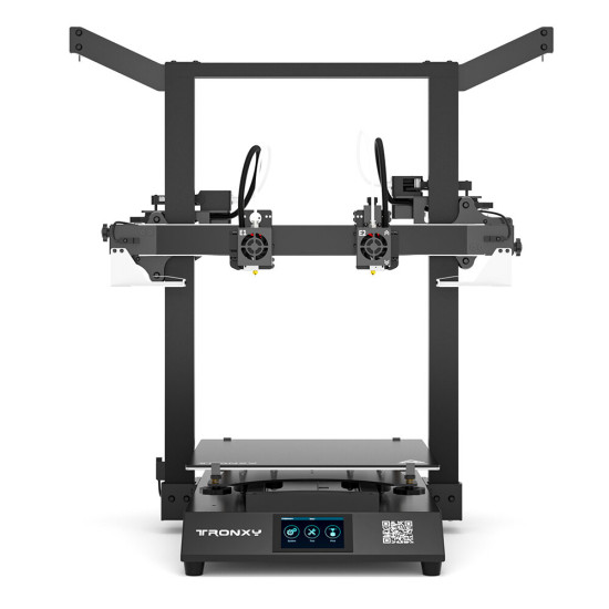 TRONXY GEMINI S Dual Extruder IDEX 3D Printer Multicolor 2 color 2 Head Independent Large FDM 3D Printing Machine