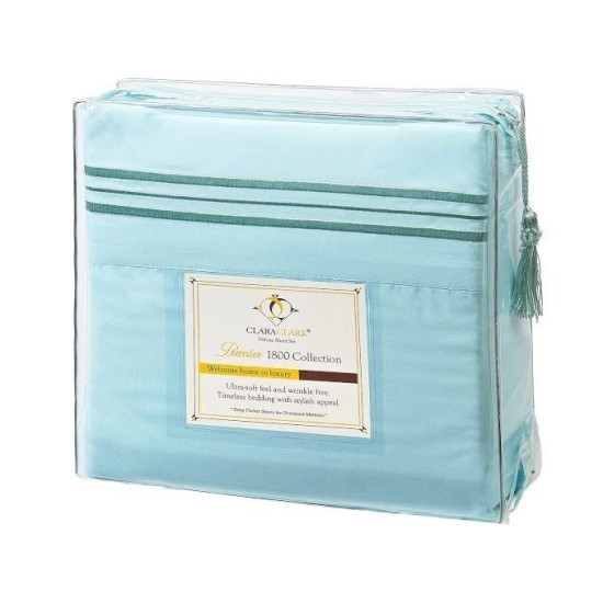 12 PACK: LOT OF 12 DEEP POCKET  4 PIECE BED SHEET SETS! *Smart Gift Idea*