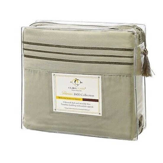 12 PACK: LOT OF 12 DEEP POCKET  4 PIECE BED SHEET SETS! *Smart Gift Idea*
