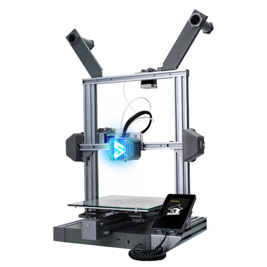  LOTMAXX SHARK V3 3D Printer Laser Engraving 2-in-1 Multifunctional Desktop 3D Printer Kit - US Plug