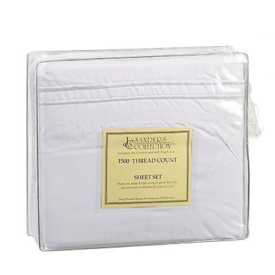 1800 Collection 4 pc Bed Sheet Set Available In Various Colors And Sizes
