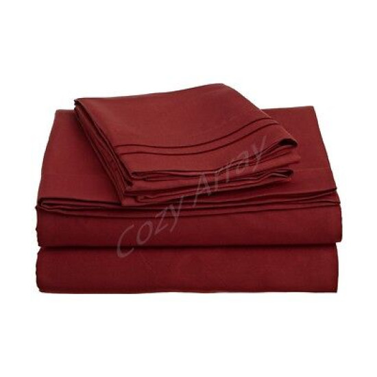 1200 THREAD COUNT 4 PIECE BED SHEET SET - IDEAL HOLIDAY GIFT