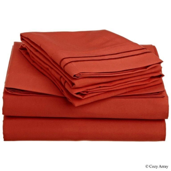 1200 THREAD COUNT 4 PIECE BED SHEET SET - IDEAL HOLIDAY GIFT