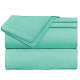 1800 Queen Or King Bed Sheets Ultra Soft Microfiber Deep Pocket 4 Pc Sheet Set