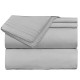 1800 Queen Or King Bed Sheets Ultra Soft Microfiber Deep Pocket 4 Pc Sheet Set