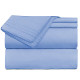 1800 Queen Or King Bed Sheets Ultra Soft Microfiber Deep Pocket 4 Pc Sheet Set