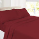 1800 Queen Or King Bed Sheets Ultra Soft Microfiber Deep Pocket 4 Pc Sheet Set
