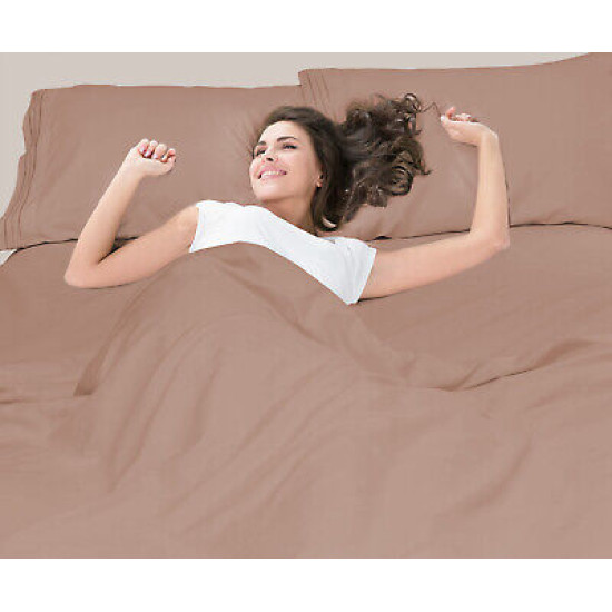1800 Queen Or King Bed Sheets Ultra Soft Microfiber Deep Pocket 4 Pc Sheet Set