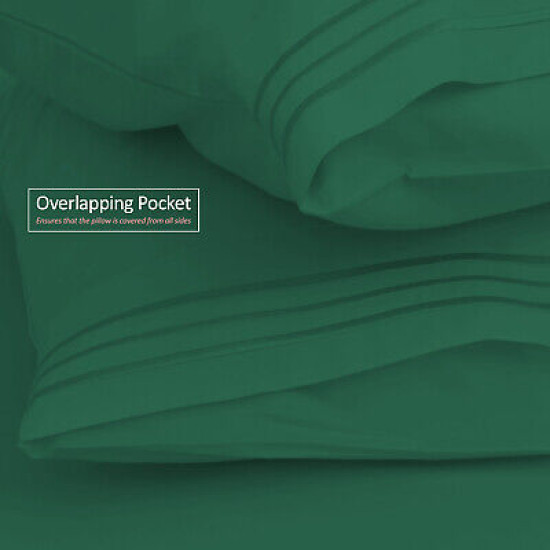 1800 Queen Or King Bed Sheets Ultra Soft Microfiber Deep Pocket 4 Pc Sheet Set