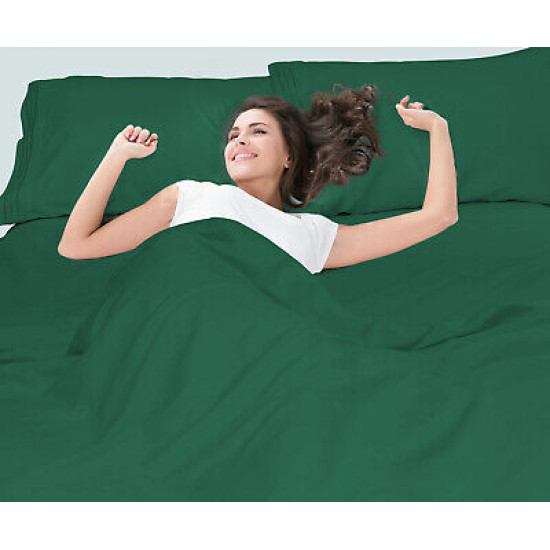 1800 Queen Or King Bed Sheets Ultra Soft Microfiber Deep Pocket 4 Pc Sheet Set