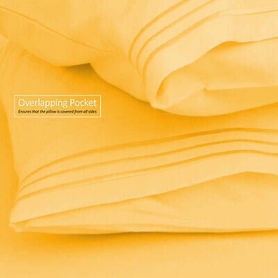 1800 Queen Or King Bed Sheets Ultra Soft Microfiber Deep Pocket 4 Pc Sheet Set