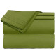1800 Queen Or King Bed Sheets Ultra Soft Microfiber Deep Pocket 4 Pc Sheet Set