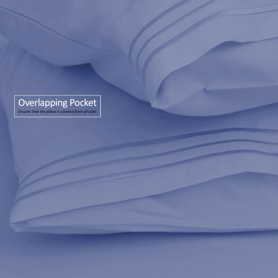 1800 Queen Or King Bed Sheets Ultra Soft Microfiber Deep Pocket 4 Pc Sheet Set