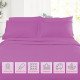 1800 Queen Or King Bed Sheets Ultra Soft Microfiber Deep Pocket 4 Pc Sheet Set