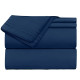 1800 Queen Or King Bed Sheets Ultra Soft Microfiber Deep Pocket 4 Pc Sheet Set