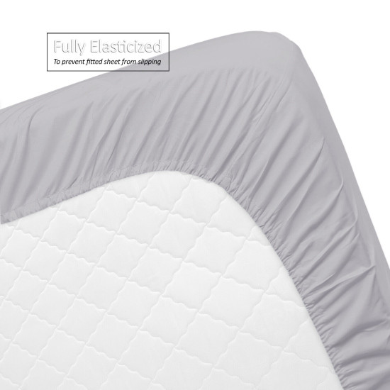 1800 Queen Or King Bed Sheets Ultra Soft Microfiber Deep Pocket 4 Pc Sheet Set