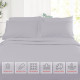 1800 Queen Or King Bed Sheets Ultra Soft Microfiber Deep Pocket 4 Pc Sheet Set