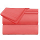 1800 Queen Or King Bed Sheets Ultra Soft Microfiber Deep Pocket 4 Pc Sheet Set