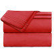 1800 Queen Or King Bed Sheets Ultra Soft Microfiber Deep Pocket 4 Pc Sheet Set