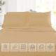 1800 Queen Or King Bed Sheets Ultra Soft Microfiber Deep Pocket 4 Pc Sheet Set