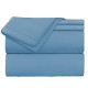 1800 Queen Or King Bed Sheets Ultra Soft Microfiber Deep Pocket 4 Pc Sheet Set