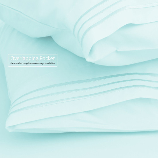 1800 Queen Or King Bed Sheets Ultra Soft Microfiber Deep Pocket 4 Pc Sheet Set