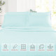 1800 Queen Or King Bed Sheets Ultra Soft Microfiber Deep Pocket 4 Pc Sheet Set