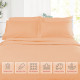 1800 Queen Or King Bed Sheets Ultra Soft Microfiber Deep Pocket 4 Pc Sheet Set