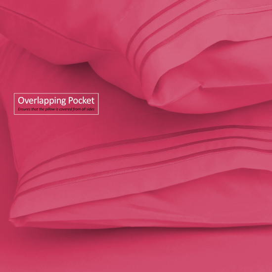 1800 Queen Or King Bed Sheets Ultra Soft Microfiber Deep Pocket 4 Pc Sheet Set