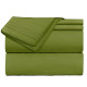 1800 Queen Or King Bed Sheets Ultra Soft Microfiber Deep Pocket 4 Pc Sheet Set