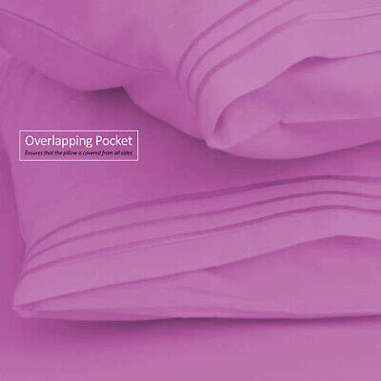 1800 Queen Or King Bed Sheets Ultra Soft Microfiber Deep Pocket 4 Pc Sheet Set
