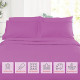 1800 Queen Or King Bed Sheets Ultra Soft Microfiber Deep Pocket 4 Pc Sheet Set