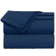 1800 Queen Or King Bed Sheets Ultra Soft Microfiber Deep Pocket 4 Pc Sheet Set