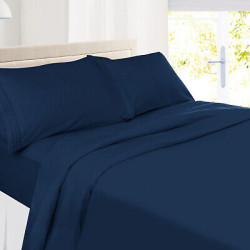1800 Queen Or King Bed Sheets Ultra Soft Microfiber Deep Pocket 4 Pc Sheet Set