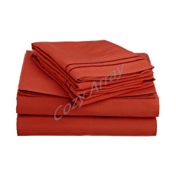 ULTRA SOFT DEEP POCKET BED SHEET SET - STYLISH SUMMER COLORS! - All Sizes Avail.