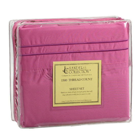 ULTRA SOFT DEEP POCKET BED SHEET SET - STYLISH SUMMER COLORS! - All Sizes Avail.