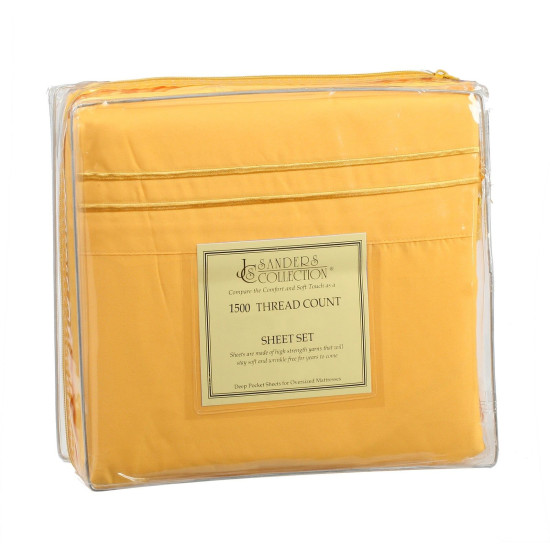 ULTRA SOFT DEEP POCKET BED SHEET SET - STYLISH SUMMER COLORS! - All Sizes Avail.