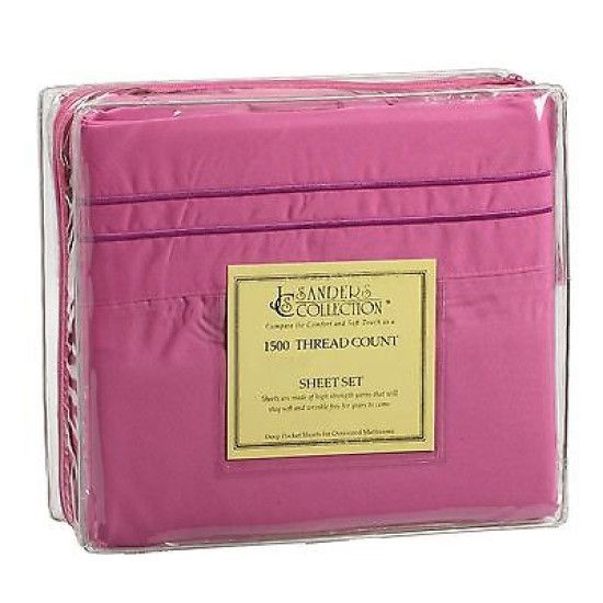 ULTRA SOFT DEEP POCKET BED SHEET SET - STYLISH SUMMER COLORS! - All Sizes Avail.
