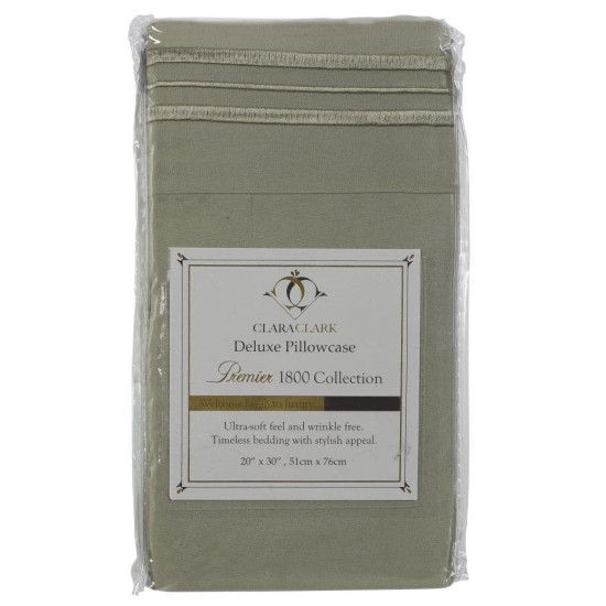 1800 Collection Pillowcase Set Standard Queen and King sizes available Set of 2!