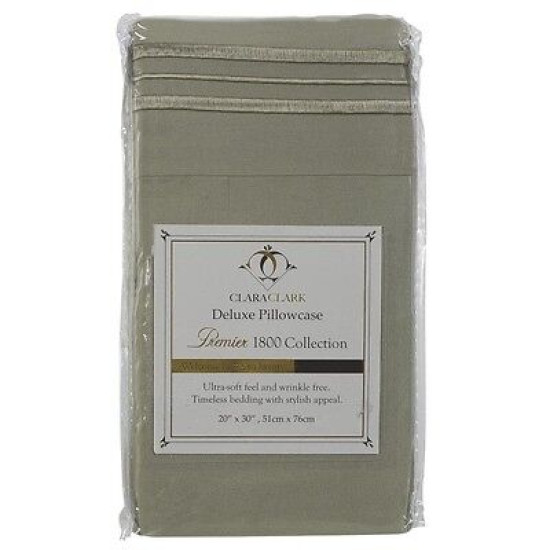 1800 Collection Pillowcase Set Standard Queen and King sizes available Set of 2!
