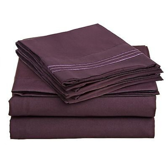 1800 PREMIER COLLECTION 6 PIECE DEEP POCKET BED SHEET SET
