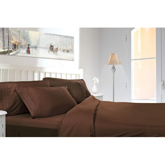 1800 Premier Deep Pocket Bed Sheet Set - Available in 8 Sizes and 21 Colors