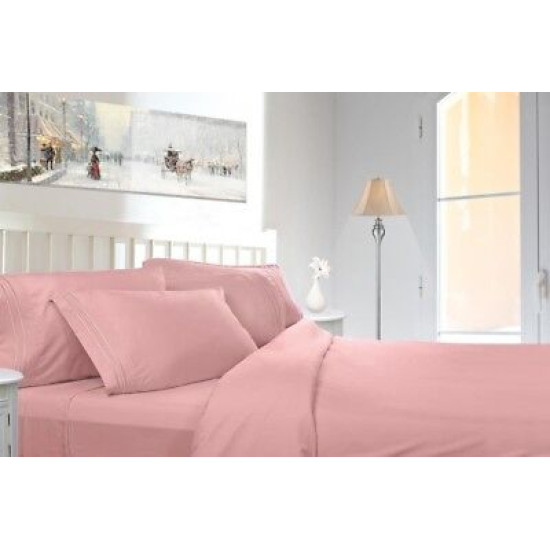 1800 Premier Deep Pocket Bed Sheet Set - Available in 8 Sizes and 21 Colors