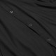 Duvet Cover Set Soft Brushed Comforter Cover W/Pillow Sham, Black - Queen