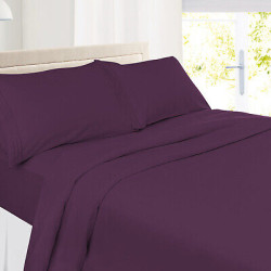 Double Brushed Soft Microfiber Hotel Style Bed Sheets, Deep Pocket Sheet Set