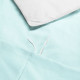 Duvet Cover Set Soft Brushed Comforter Cover W/Pillow Sham, Baby Blue - King