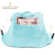 Bed Rest Reading Pillow for Kids & Teens Memory Foam TV Pillow With Arms Support