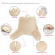 Bed Rest Reading Pillow for Kids & Teens Memory Foam TV Pillow With Arms Support