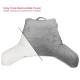 Bed Rest Reading Pillow for Kids & Teens Memory Foam TV Pillow With Arms Support