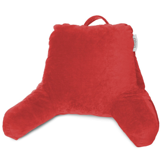Bed Rest Reading Pillow for Kids & Teens Memory Foam TV Pillow With Arms Support